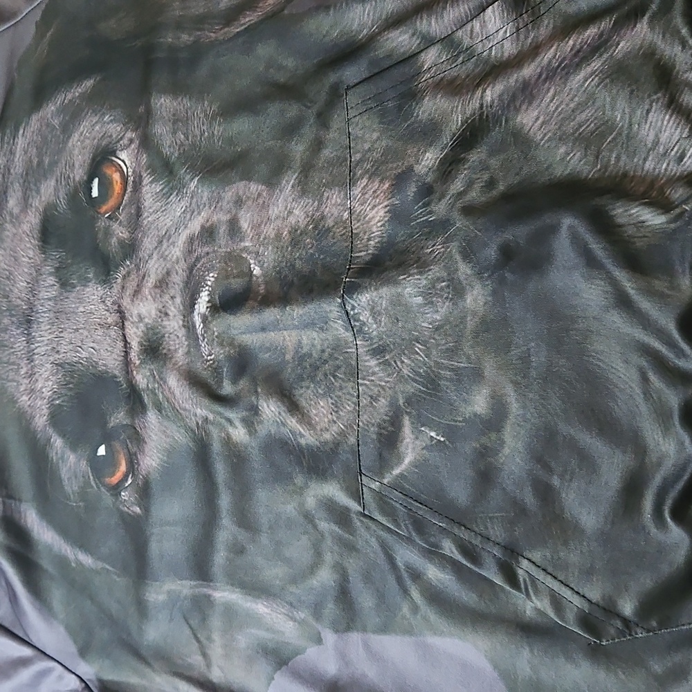 Black Lab - Adult Unisex Lightweight Hoodie Size Small - Picture 2 of 6